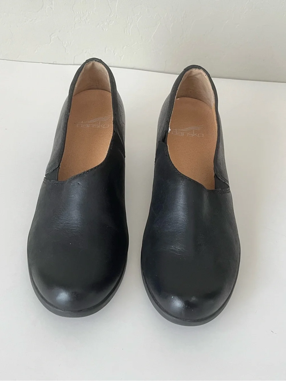 Dansko Camdyn Leather Comfort Loafers Black Size EU 38